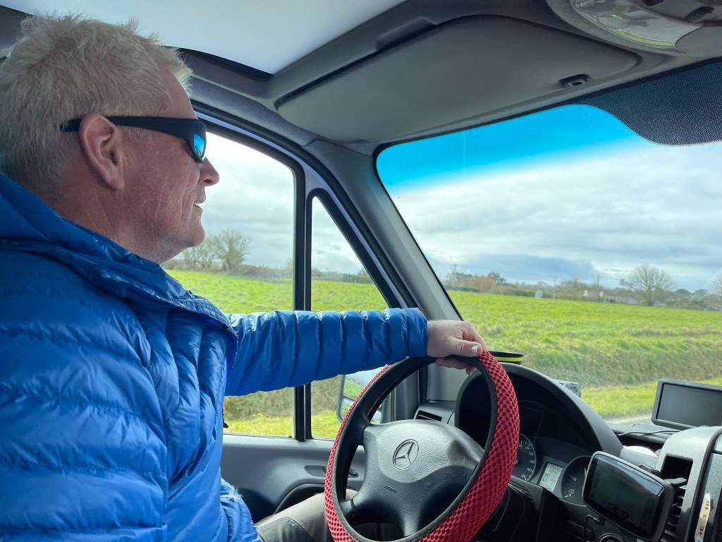 On the road&nbsp;again.